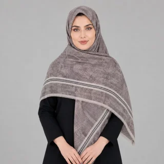 روسری پلیسه قواره ۱۲۰ کدA06