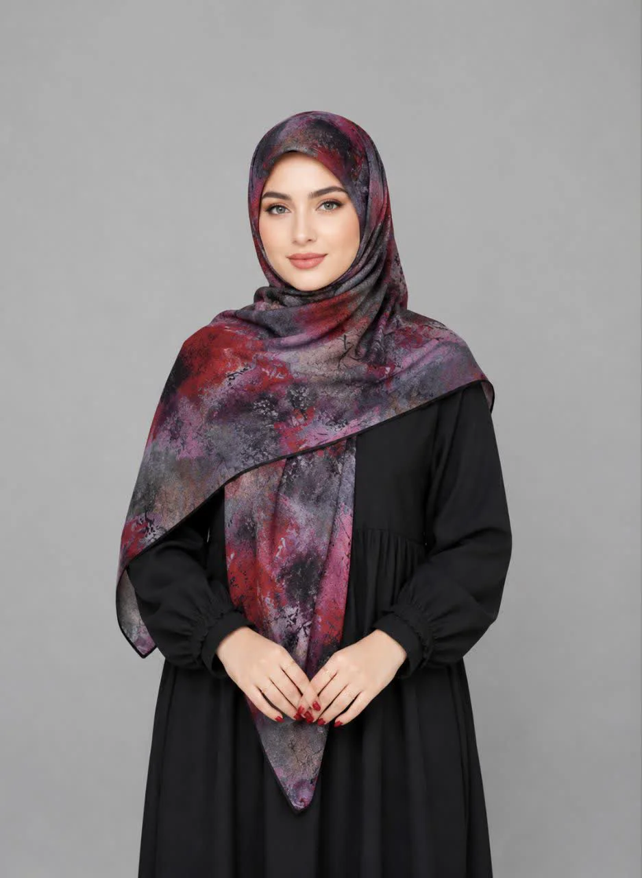 روسری نخی قواره 140 سی تو کد X187
