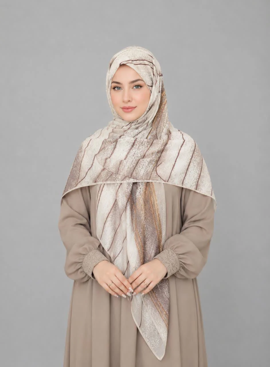 روسری نخی قواره 140 سی تو کد X2۲77