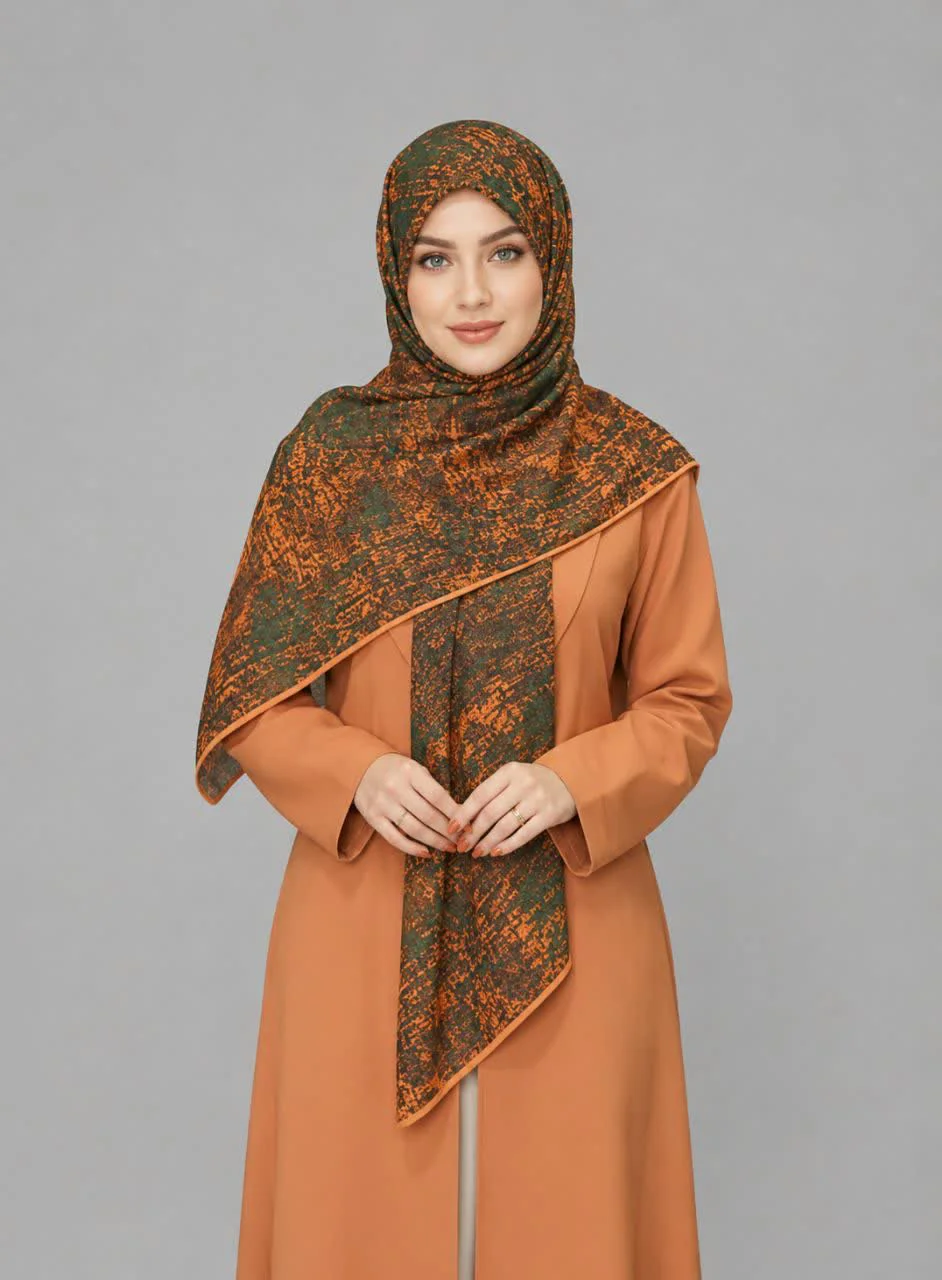 روسری نخی قواره 140 سی تو کد X305