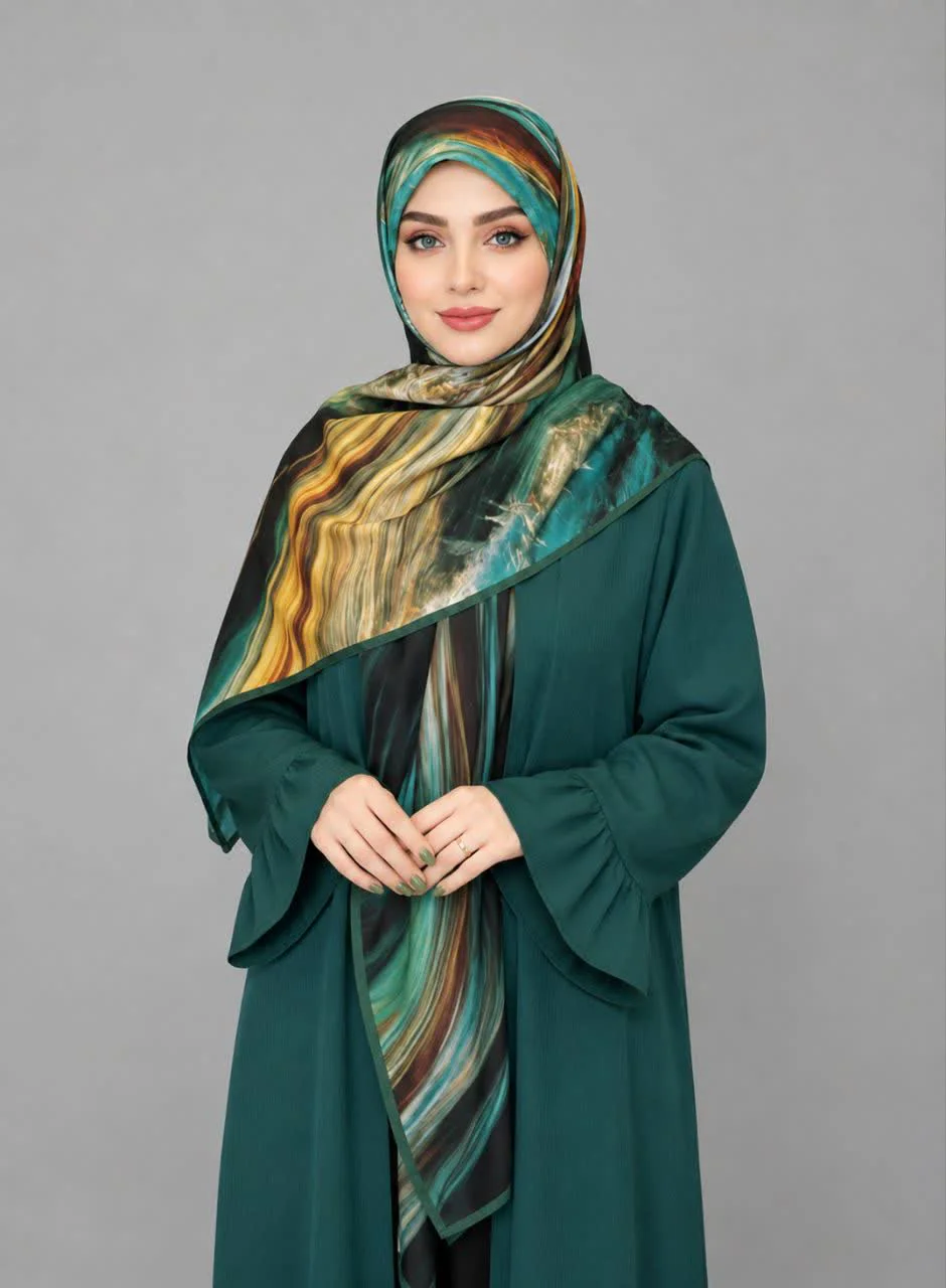 روسری نخی قواره 140 سی تو کد X308