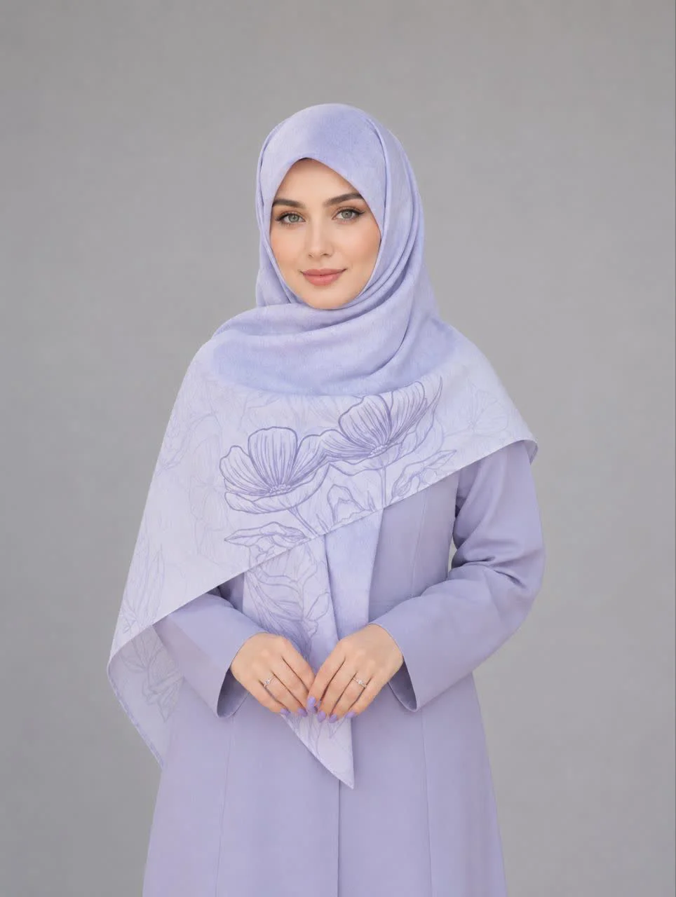 روسری نخی قواره 140 سی تو کد X40